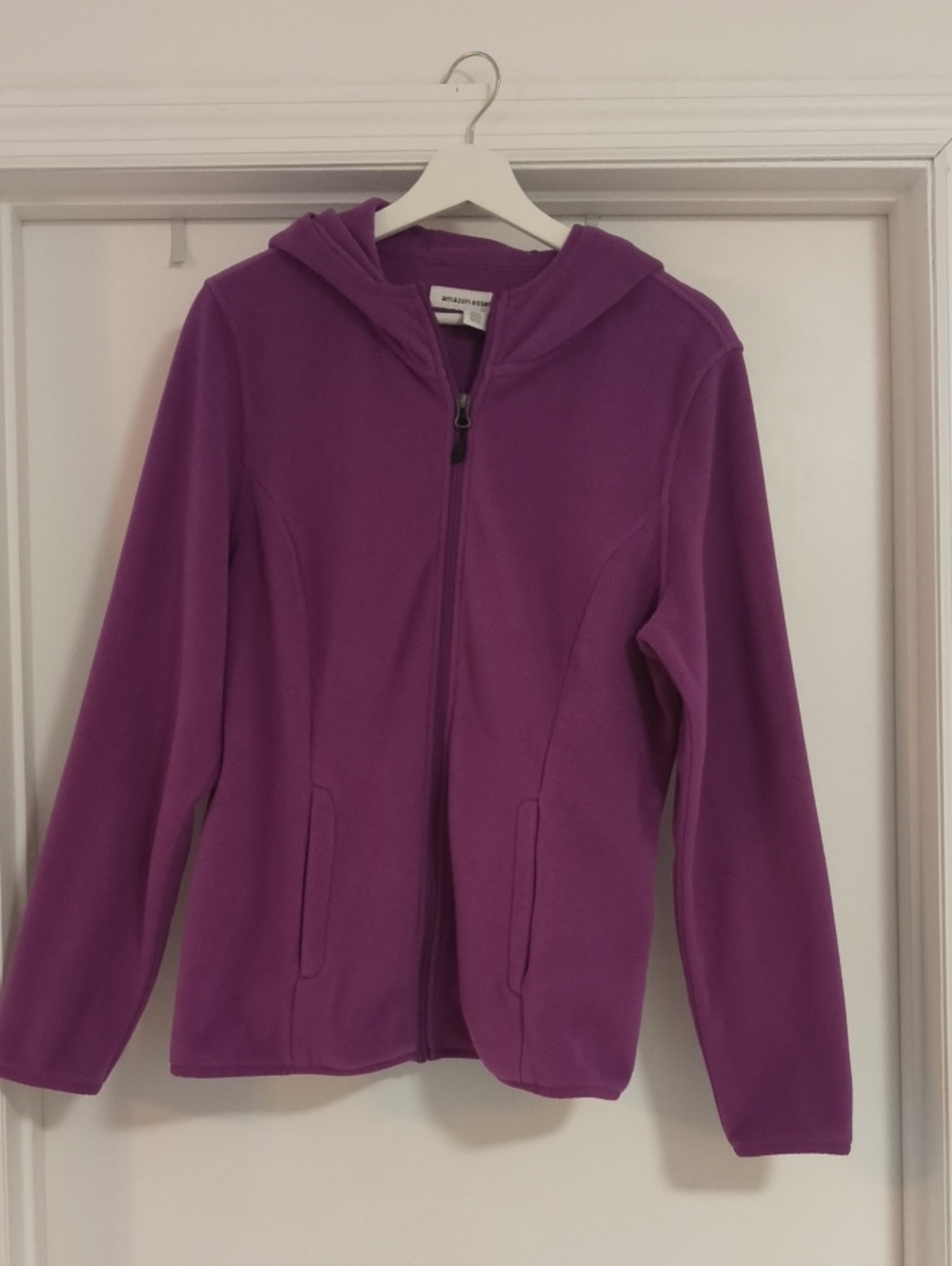 Amazon Essentials Purple Full-Zip Hoodie Jacket